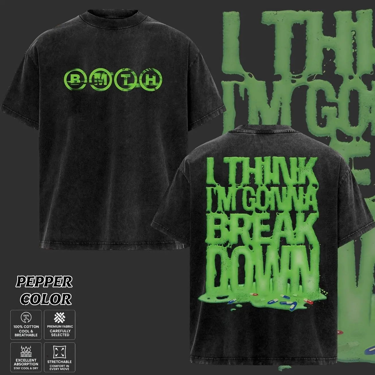 [COLLECTION] Bring Me The Horizon T-Shirt, Retro Rock Band Tee, BMTH Tour 2026 T-Shirt, 'Ascension Program 2' Music Tour T-Shirt, Unisex Oversize Heavy Metal Band Tee, Gift for Metal Music Lovers, Rock Music Gift for Men & Women. 7EG G1E
