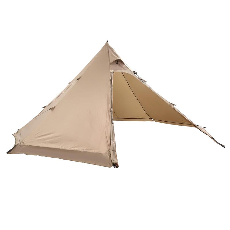 VEVOR Hot Tent for 4 Persons,  , Portable Winter Tipi Tent with Stove Jack, Waterproof Canvas Camping Tents,  Lightweight 4 Season Shelter Tents for Hiking Fishing Backpacking, M Size