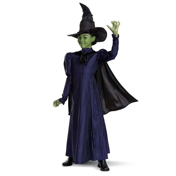 Girl's Wicked Deluxe Elphaba Costume