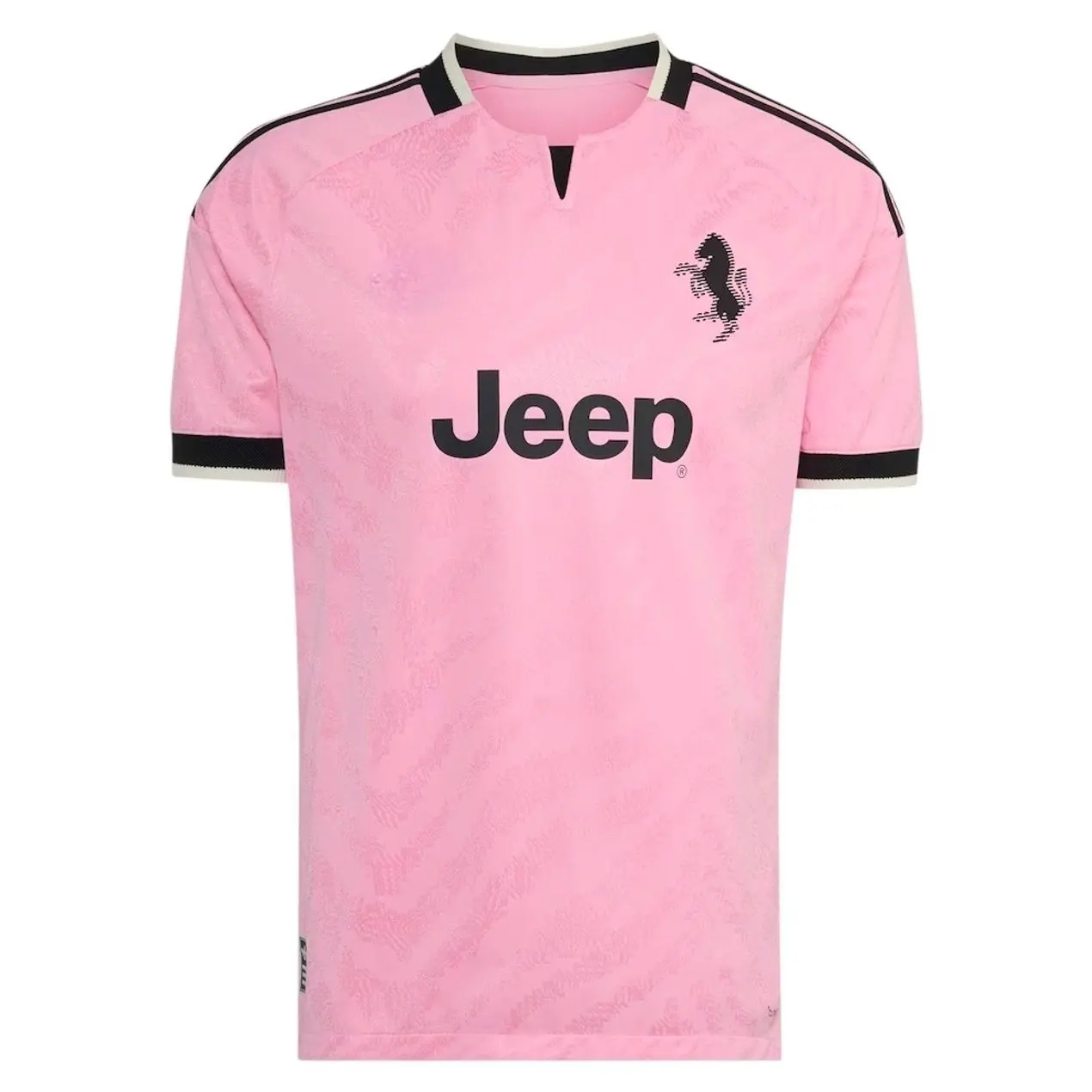 Unisex Pink Soccer Jersey Personalized Juventus Away Shirt Football Shirt Breathable Fan Style Tee 2026/2027