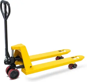 Pallet Jack Truck 4,400 LBS Capacity, 48''x 21'‘ Forks Manual Pallet Jack Truck