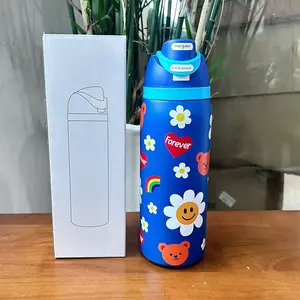 Portable Sports Stainless Steel Insulated Bottle, 32oz Fashion Exquisite Shape, Dual Sip Design, Long Lasting Heat & Cold Retention Cup