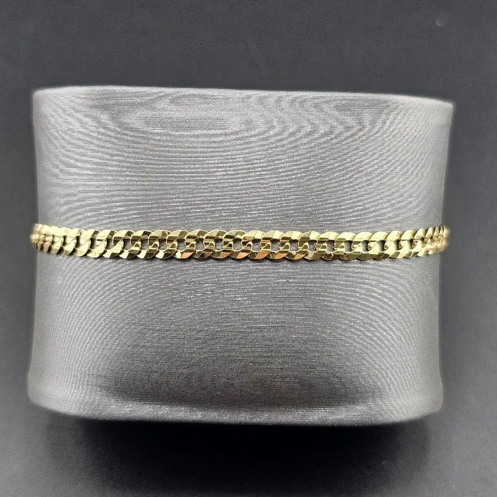 Gold 14k Bracelet Size 7" 4.0mm for Everyday Wear - Elegant and Durable