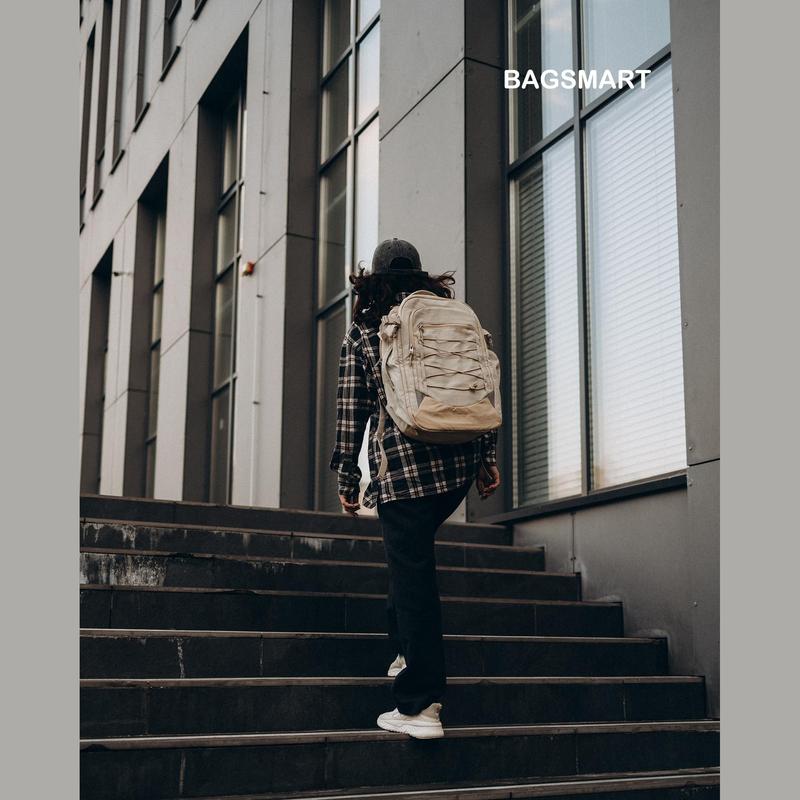 BAGSMART 17.3 Inch Carry On Travel 30L Backpack Travel Bag With Shoe Bag - Water Resistant Daypack for Men and Women TikTokShopHolidayHaul