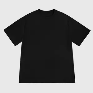 Basic Plain Black T-Shirt – Simple Solid Color Casual Streetwear T shirt