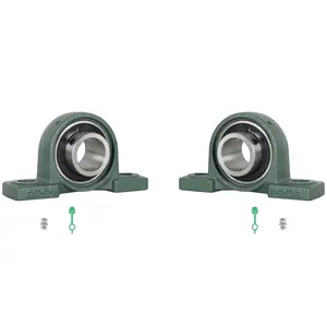 UCP 208-24 Pillow Block Bearing 1-1/2 Bore Self Aligning 2 Bolt 2 Pack