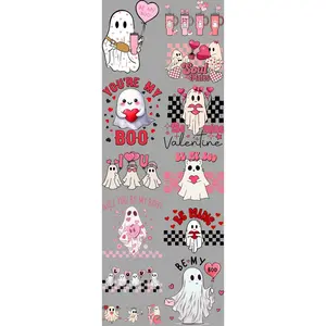 Be My Boo DTF Transfers Gang Sheet 22” wide x 60” long DIY Direct to Film T Shirt Transfers