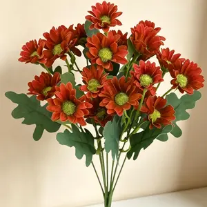 Orange Daisies Orange Artificial Flowers