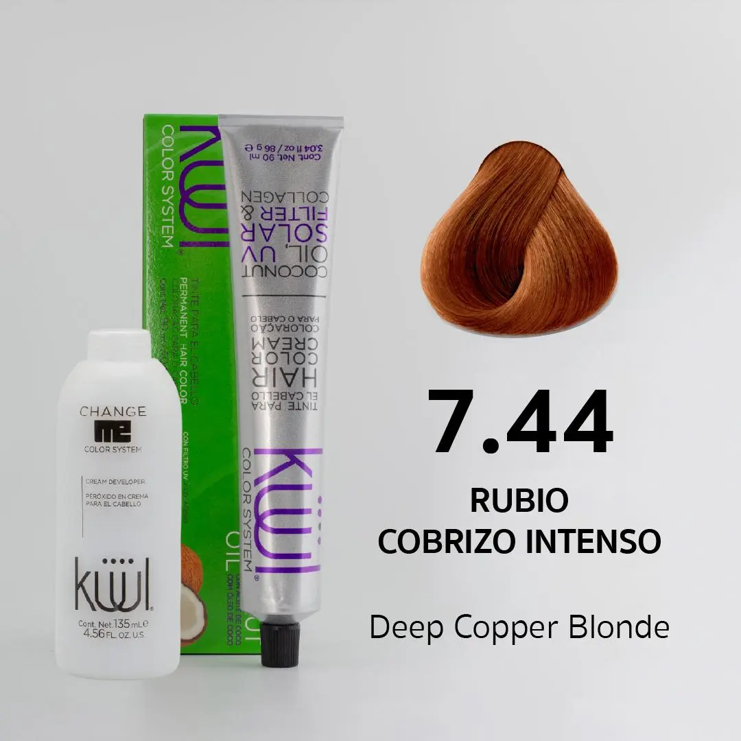 7.44	Deep Copper Blonde