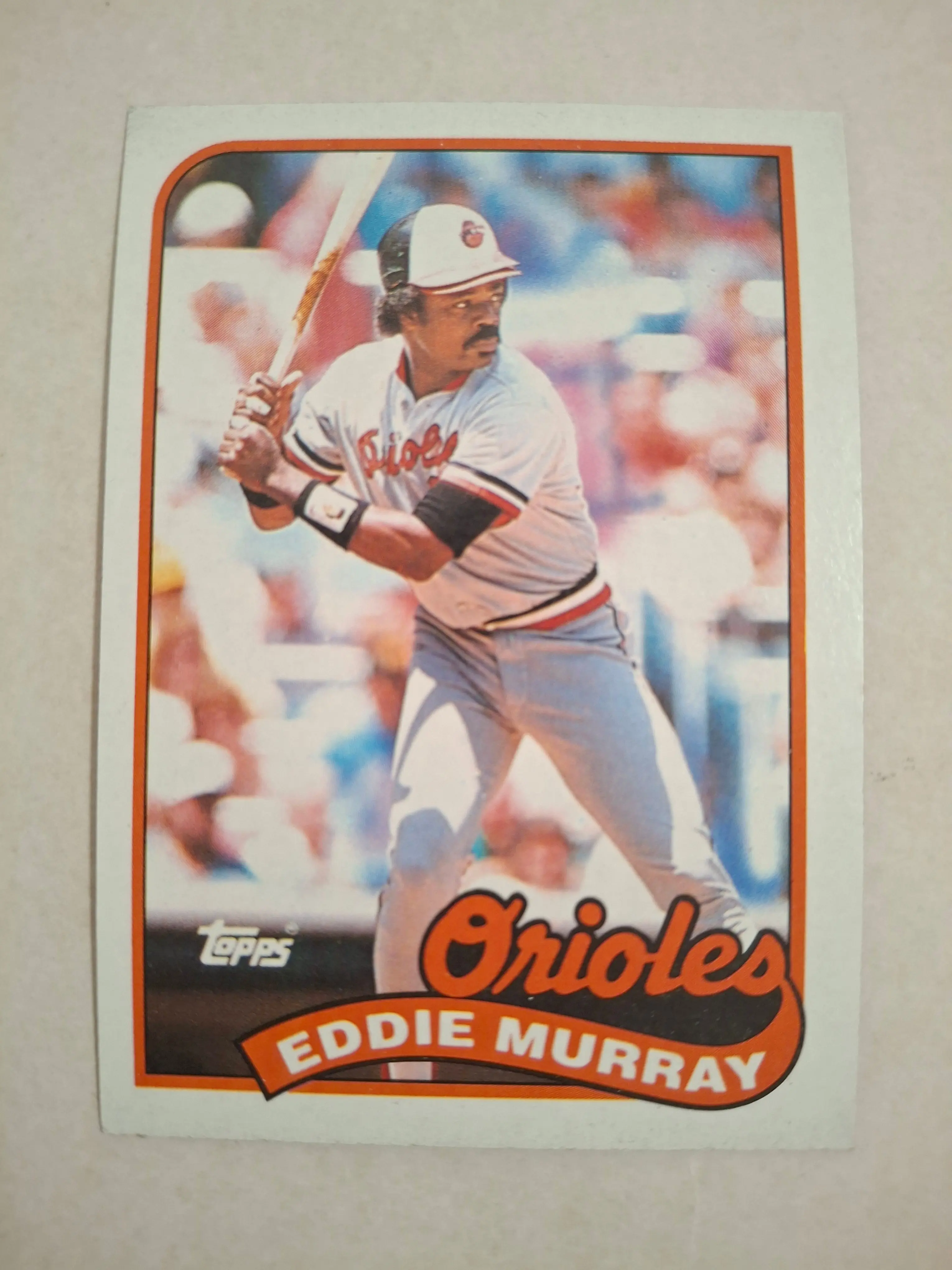 Eddie Murray 1989 TOPPS Baseball Card