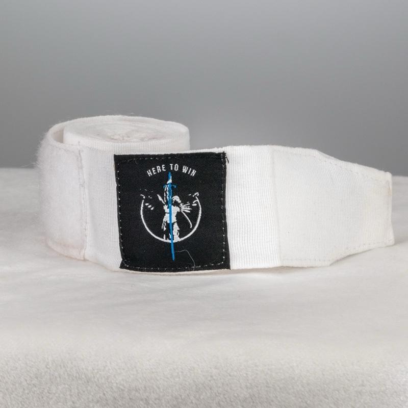 Harbinger MMA Handwraps 5m - Breathable, Flexible, Lightweight Combat Gear with "HERE TO WIN" Design