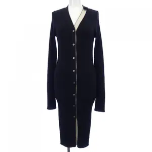 Pre-owned MONCLER Cotton Small Leather Goods G20949B00005 M1314 Long Cardigan