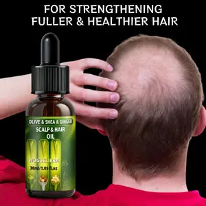 Ultra-Fast Hair Essence, Moisturizing Formula with Turmeric, Jojoba Oil, Biotin, Ideal for Bald Spots, Thickening and Volumizing, Perfect Gift