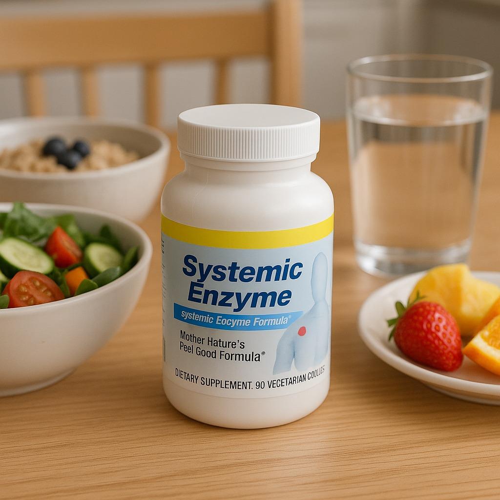 Systemic Enzyme Formula - 90 Vegetarian Capsules