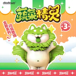 52TOYS Vegetables fairy 3rd Kawaii Creative Gift Room Decor Desktop Decoration Gift for Birthday Party Action Figures