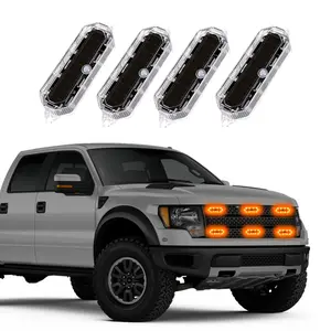 8pc Mini LED Lights Solar Charging, Multicolor LED Light, High Brightness, Anti-Collision Night Light for Car, Truck, Bike, Drone, RC Boat