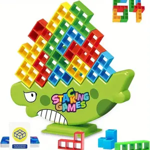 Kids play Dinosaur Stacking Toy 1 Set Of 48pcs Balanced Stacked Toys For Family Games Games ideal Christmas present