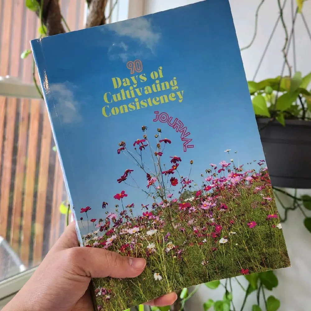 90 Days of Cultivating Consistency Journal - A Personal Development Tool with Habit Tracker, Gratitude, and Daily Planner