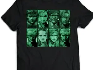 Metal Gear Solid Codec Portraits Premium Unisex T-shirt