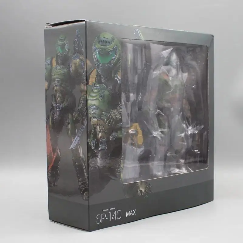 New Figma Sp-140 17cm Doom Slayer Eternal Action Figure - Anime Destroy Warrior Movable Model Statue Toy Gift For Collection