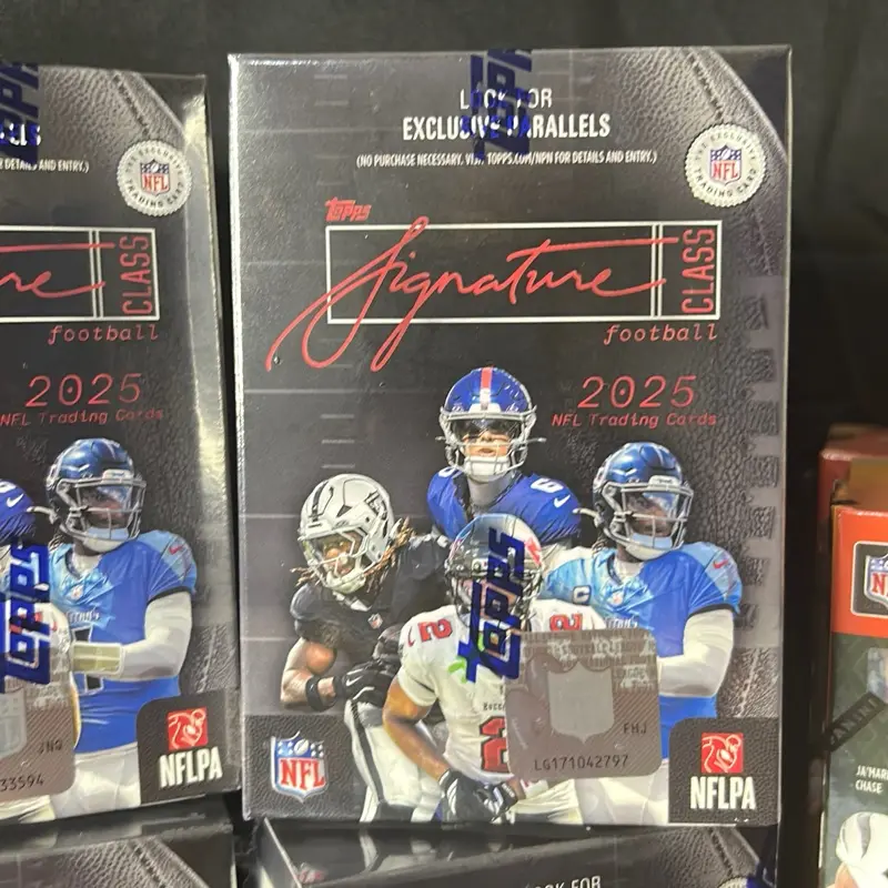 Topps signature box
