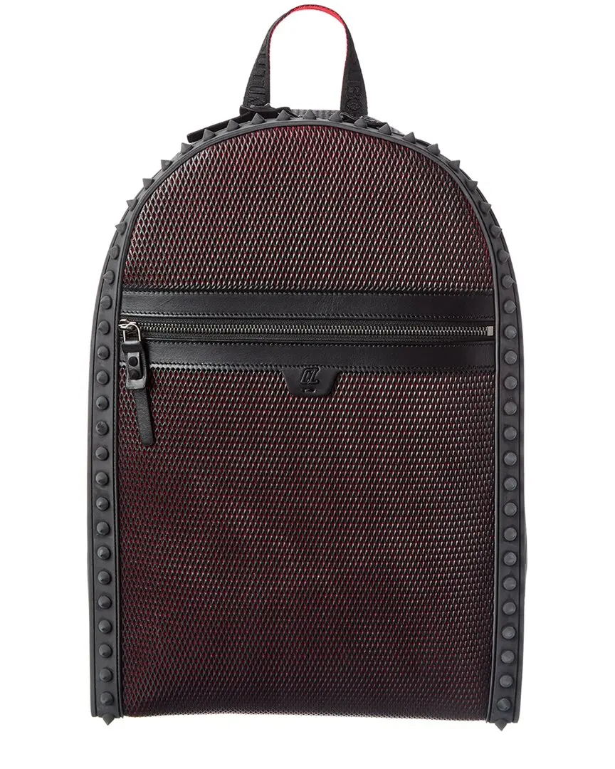 Christian Louboutin Backparis Mesh & Leather Backpack