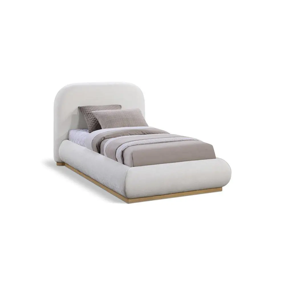 Vaughn Cream Twin Bed