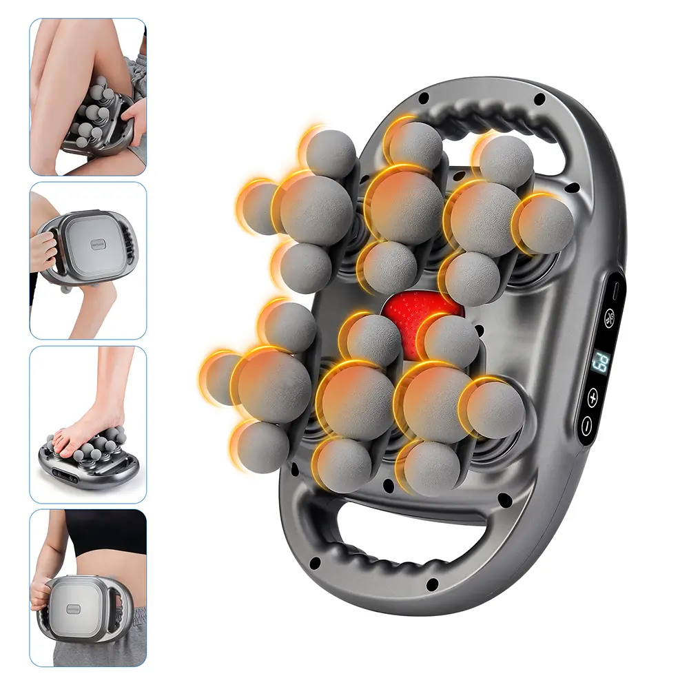 Deep Tissue Percussion Massager with 22 Heads, Portable USB Rechargeable Muscle Massage Gun for Full Body Relaxation and Fascia Relief, Portable Muscle Massagers, Usb Rechargeable Massagers