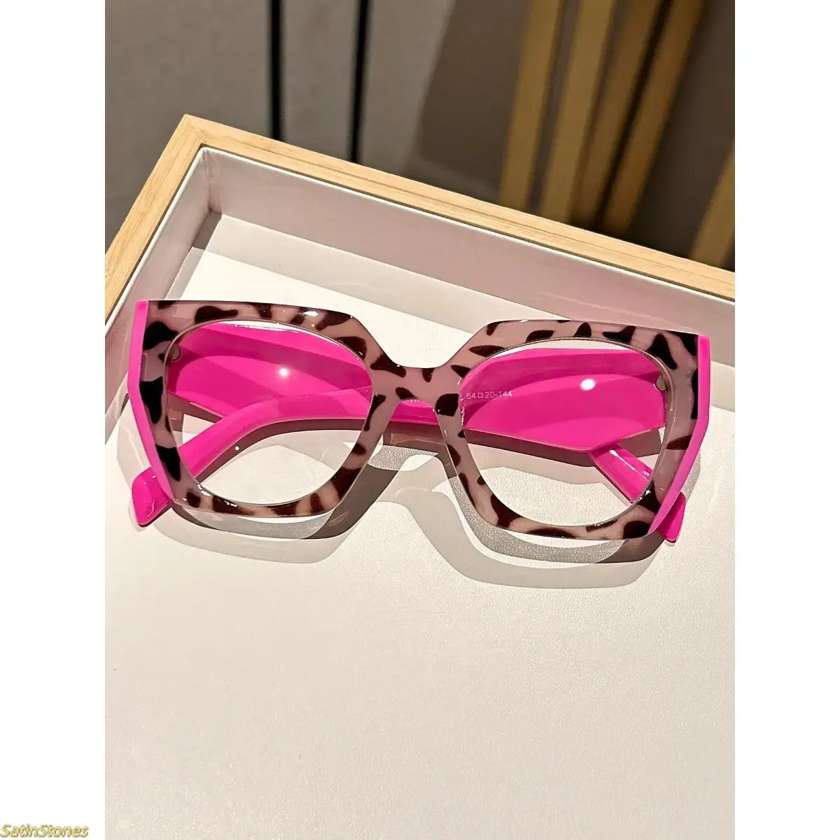 Unisex Semi-Rimless Fashion Eyeglasses - 2026 Hot-Selling Natural Basic Geometric Polyamide Frames, Leopard Print & Versatile Options, Unisex Easy Fit Daily Eyewear, Street Trendy Eyewear, Trendy Casual Frames for Adults' Work & Everyday Wear