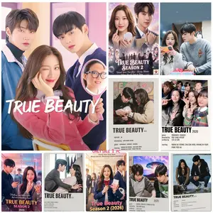 True B-Beauty K-Korean TV Poster Bedroom Home Decor Art Poster Perfect Gift for Family and Friends Artistic