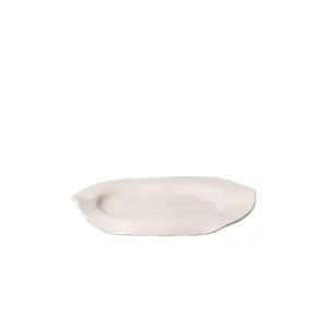 SIN Manta Oval Platter in Alabaster