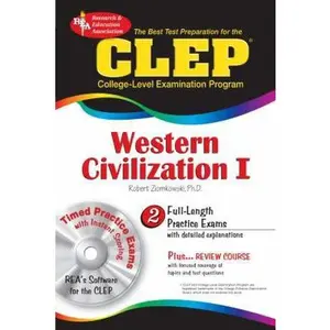 USED-CLEP Western Civilization I w/ CD-ROM (CLEP Test Preparation) by Dr. Robert M Ziomkowski (Paperback)