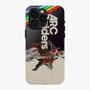 Arc Raiders Sci-Fi Phone Case Compatible with iPhone 17–11 & Samsung S25 Ultra S24 FE S23 A55 A34 A14 – Glossy Durable Cover Featuring Futuristic Combat Artwork, High-Detail Mecha Style, Perfect for Gamers and Arc Raiders Enthusiasts BO5