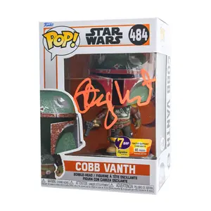 Timothy Olyphant signed Cobb Vanth Funko Pop - 7BAP Signature Series
