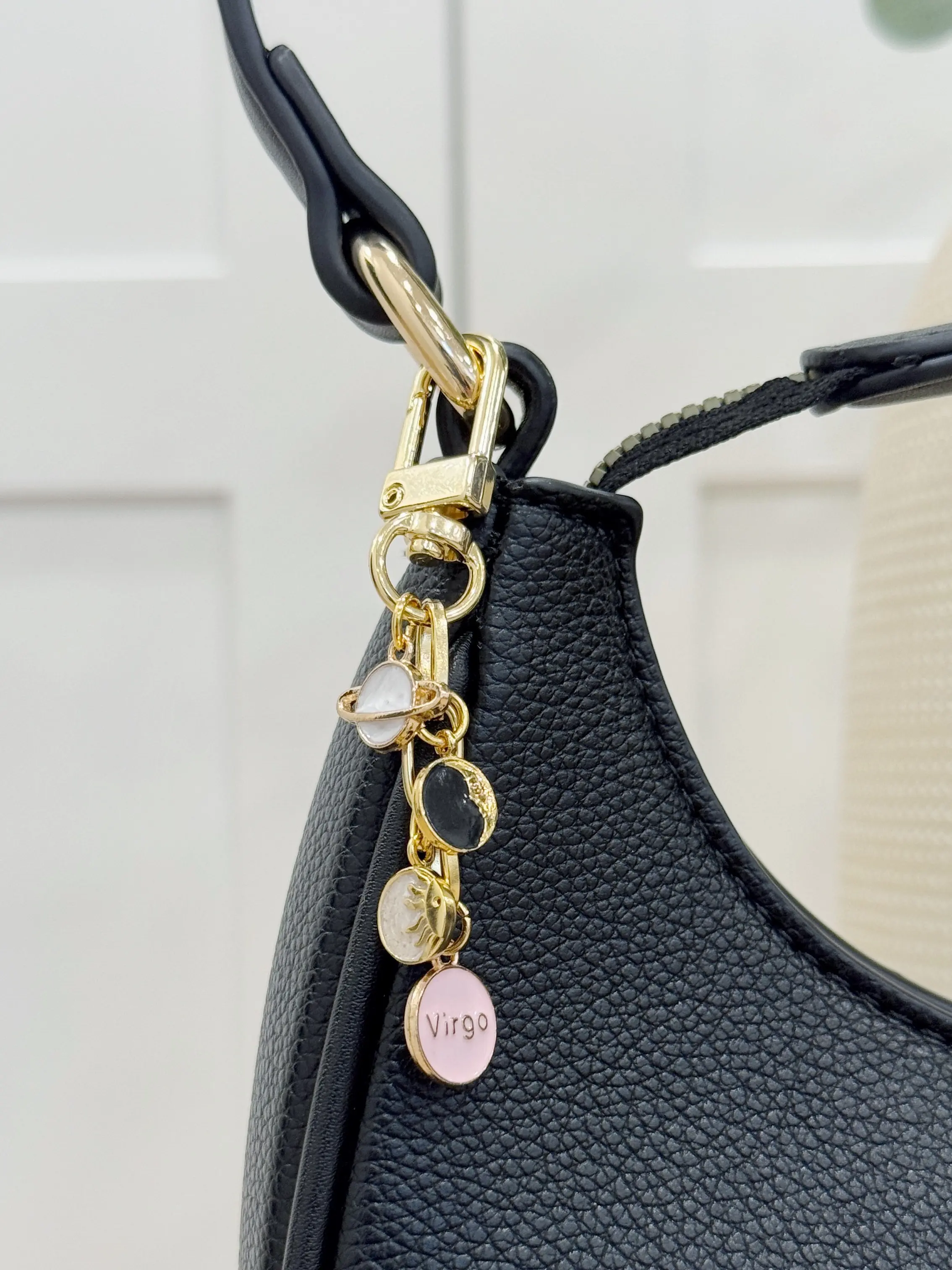 Astrology Keychain, Cute Girl Keychain, Zodiac Keychain, Purse Charms, Purse Accessories