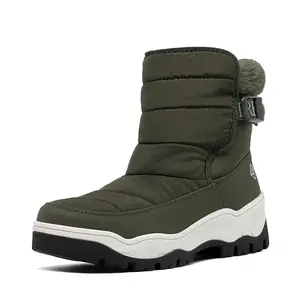 Dream Pairs Women's Waterproof Faux Fur Ankle Snow Boots