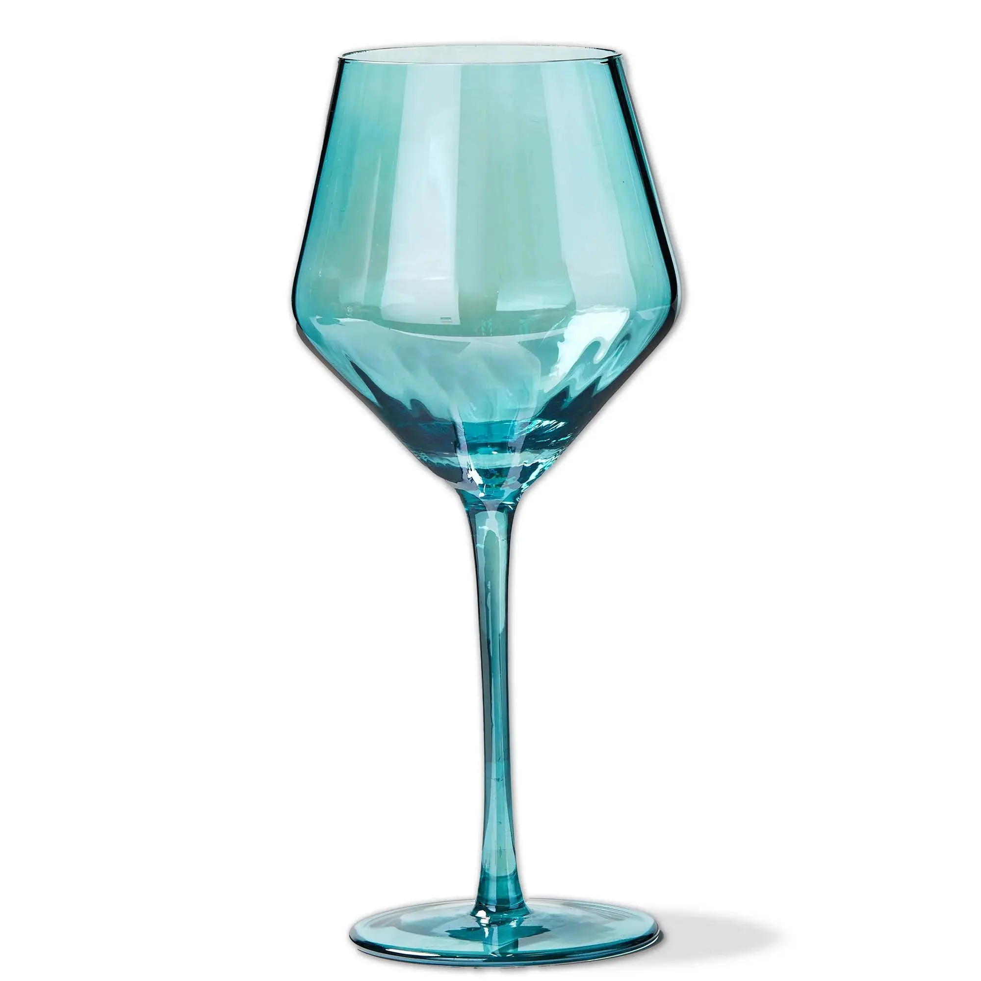 Chelsea Luminous Shimmer Glass - Iridescent Optic Drinking Glass, Stylish Kitchenware Drinkware for Wine Serving, Drinking Glasses