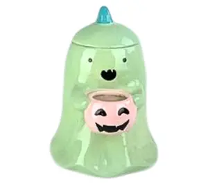 10 Strawberry Street Ghost Dinosaur Cookie Jar