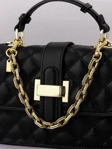 Vintage Metal Link Bag Charm Extender Chain, Lobster Clasp Double Buckle Keychain, Fashion Handbag Shoulder Bag Decoration