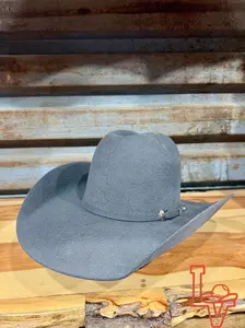 Los Vaqueros Wool Felt Hat Open Regular Crown Charcoal