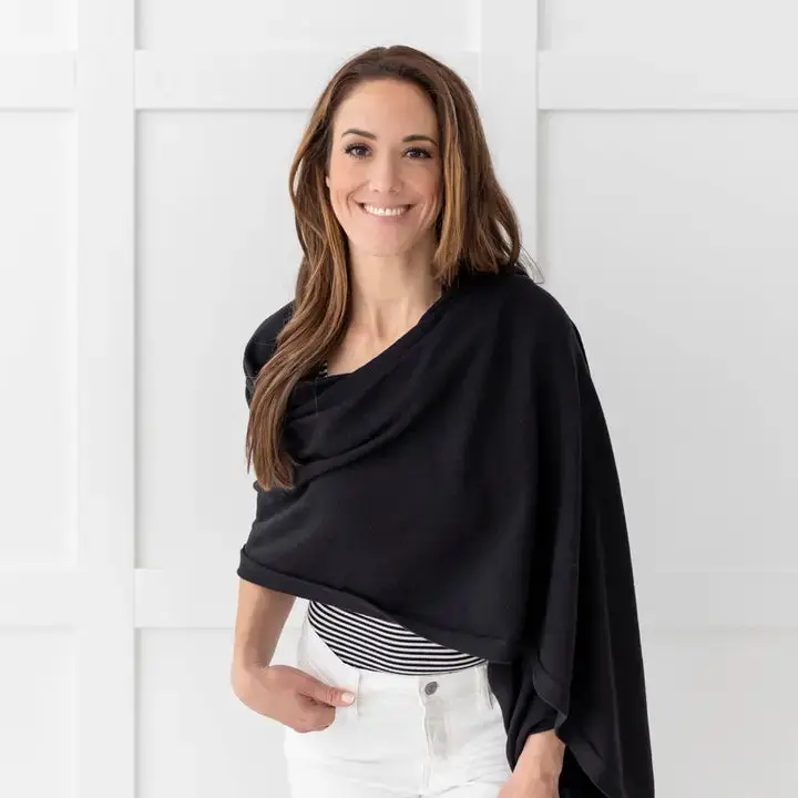 Black Dreamsoft Travel Scarf