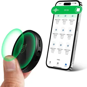 64GB  Voice Activated Recorder - (4800Hours) Portable Dictaphone Digital Voice Recorder with Playback for Lectures Meetings, Tap Recording Device with AI-Intelligent Triple Noise Reduction