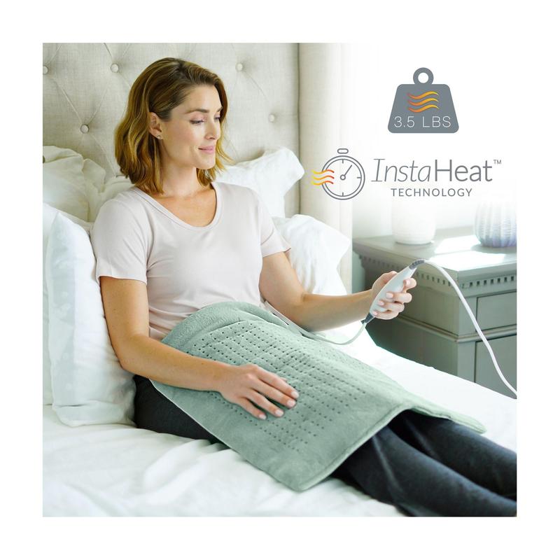 Pure Enrichment Weighted Warmth Extra Wide Heat ing Pad
