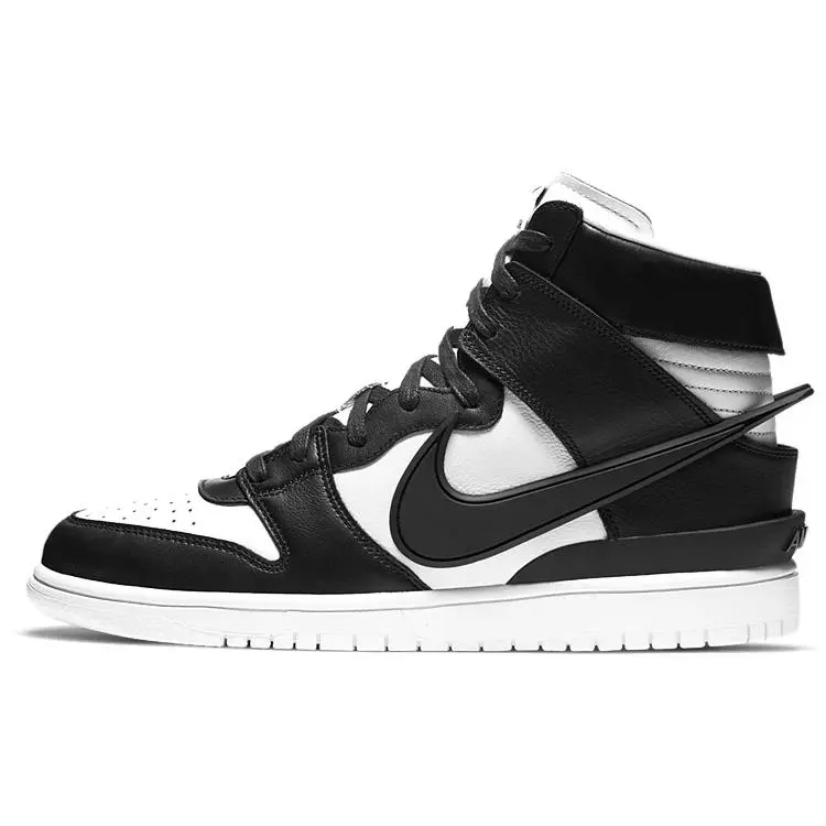 Nike X Ambush Dunk High Black' Versatile Comfort Skate Shoes Unisex CU7544-001