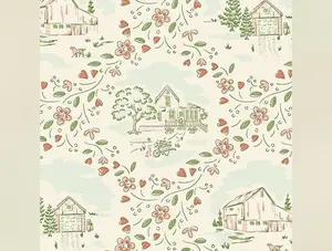 Heartland | Clay Heartland by Judy Jarvi for Andover Fabrics | A-1582-E