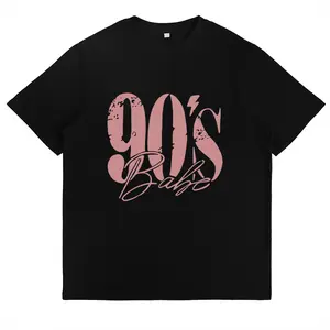 Womens 90s Babe Graphic Tee Vintage Y2K Streetwear Oversized Crewneck Short Sleeve Soft Cotton Casual Summer Outfit Trendy Pink Print Top Gift For Her