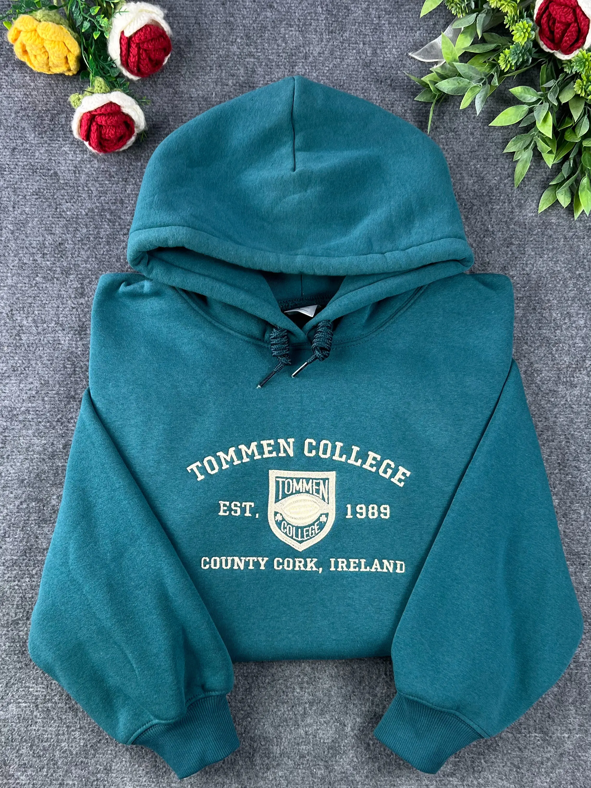 Tommen College Embroidered Sweatshirt, Boys of Tommen Crewneck Sweatshirt, Cozy Bookish Apparel, Binding 13 Fan Gift, Cork, Ireland