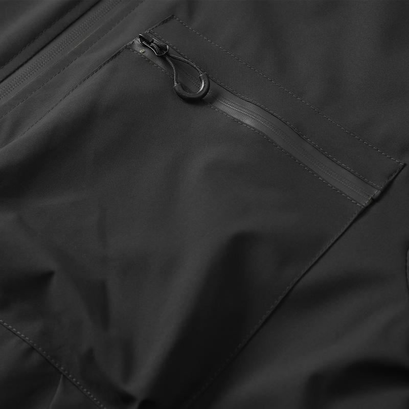 Men's casual hooded jacket with multiple pockets, tactical waterproof, windproof, and abrasion-resistant surface design, suitable for outdoor exploration, mountain climbing, and everyday casual wear, suitable for wearing throughout all four seasons Coats