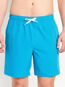 Old Navy Men's Solid Swim Trunks -- 7-inch inseam