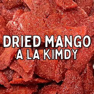 CHILE DRIED MANGO - DRIED REAL MANGO WITH CHILE